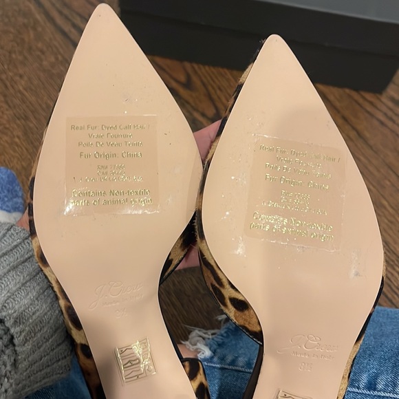 NWT - J. Crew leopard heel - calf hair - Picture 4 of 6